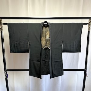 Japanese Haori Jacket - Antique Japanese Haori, Vintage Japanese kimono Jacket