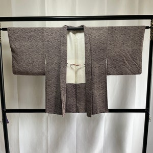 Japanese Silk Haori Jacket - Antique Japanese Haori, Vintage Japanese kimono Jacket