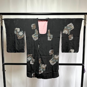 Japanese Michiyuki Jacket - Antique Japanese Jacket, Vintage Japanese kimono Jacket
