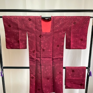 Japanese Michiyuki Jacket - Antique Japanese Jacket, Vintage Japanese kimono Jacket with Shawl