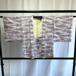 Japanese Silk Haori Jacket - Antique Japanese Haori, Vintage Japanese kimono Jacket