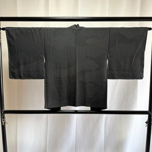 Japanese Silk Haori Jacket - Antique Japanese Haori, Vintage Japanese kimono Jacket