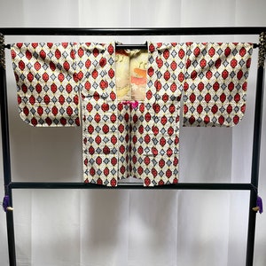 Japanese Haori Jacket - Antique Japanese Haori, Vintage Japanese kimono Jacket