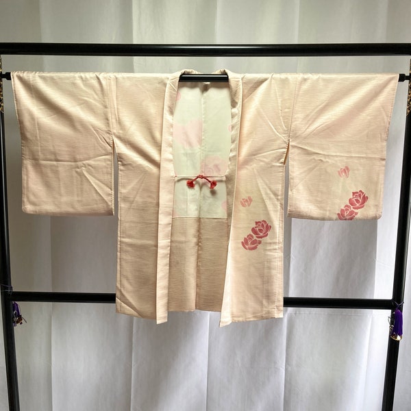 Japanese Haori Jacket - Antique Japanese Haori, Vintage Japanese Silk kimono Jacket
