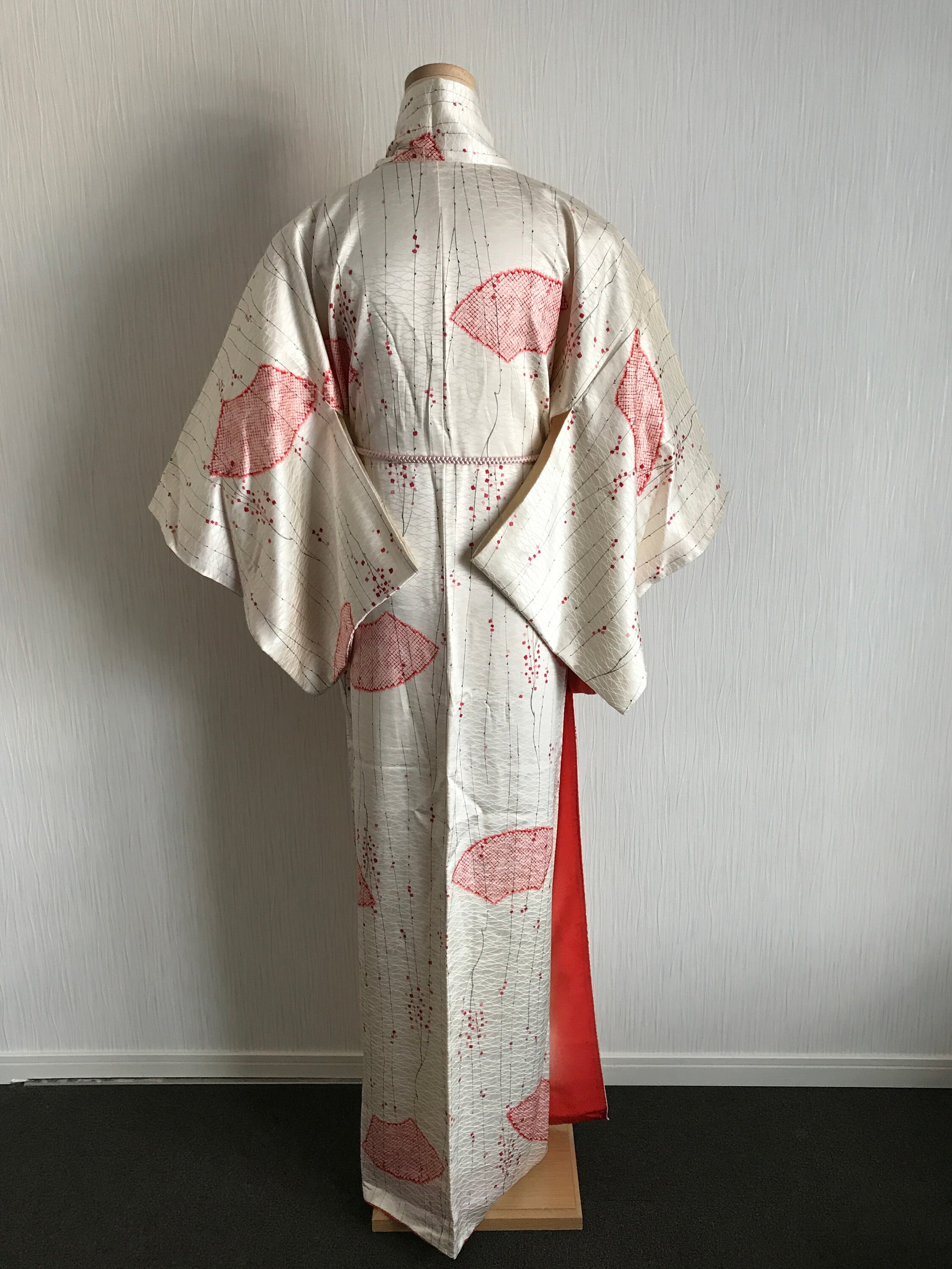 Vintage Japanese kimono Chic pattern | Etsy
