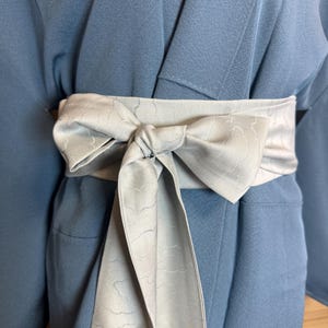 Silk Sash Belt for Kimono, Upcycled Japnese Kimono Sash Belt