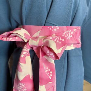 Sash Belt for Kimono, Upcycled Japnese Kimono Sash Belt