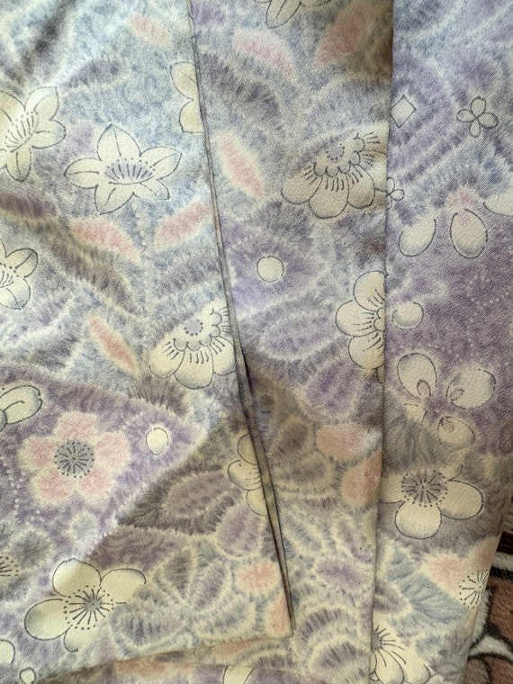 Vintage Japanese Silk kimono -  Beautiful Kimono - image 8