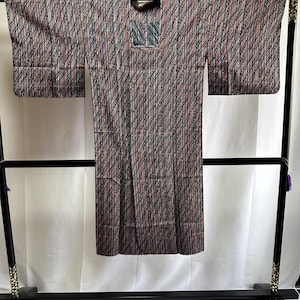 Japanese Michiyuki Jacket - Antique Japanese Silk Jacket, Vintage Japanese kimono Jacket