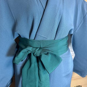 Silk Sash Belt for Kimono, Upcycled Japnese Kimono Sash Belt