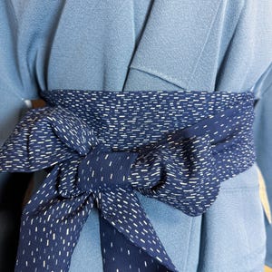 Sash Belt for Kimono, Upcycled Japnese Kimono Sash Belt