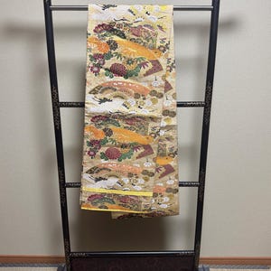 Beautiful Japanese Vintage Maru-Obi Belt