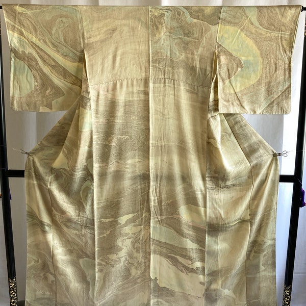 Vintage Japanese kimono -  Chic pattern