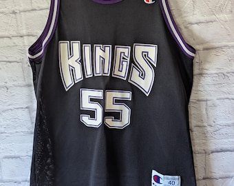 Vintage 90s Champion Sacramento Kings #55 Jason Williams Jersey