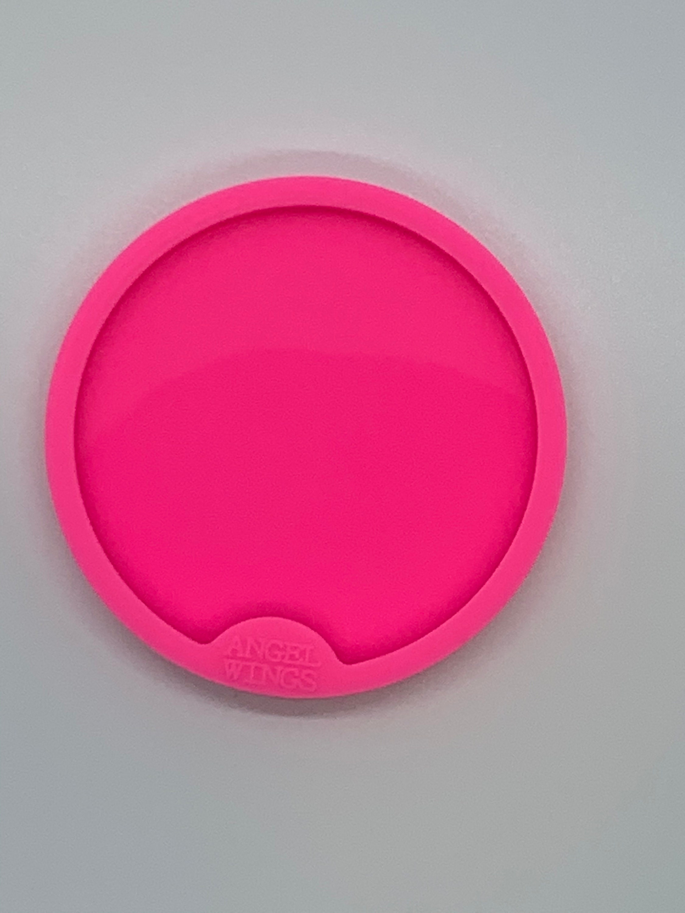 Car Coaster Mold, 2.5 Inch, Shiny Mold, Silicone Molds for Epoxy