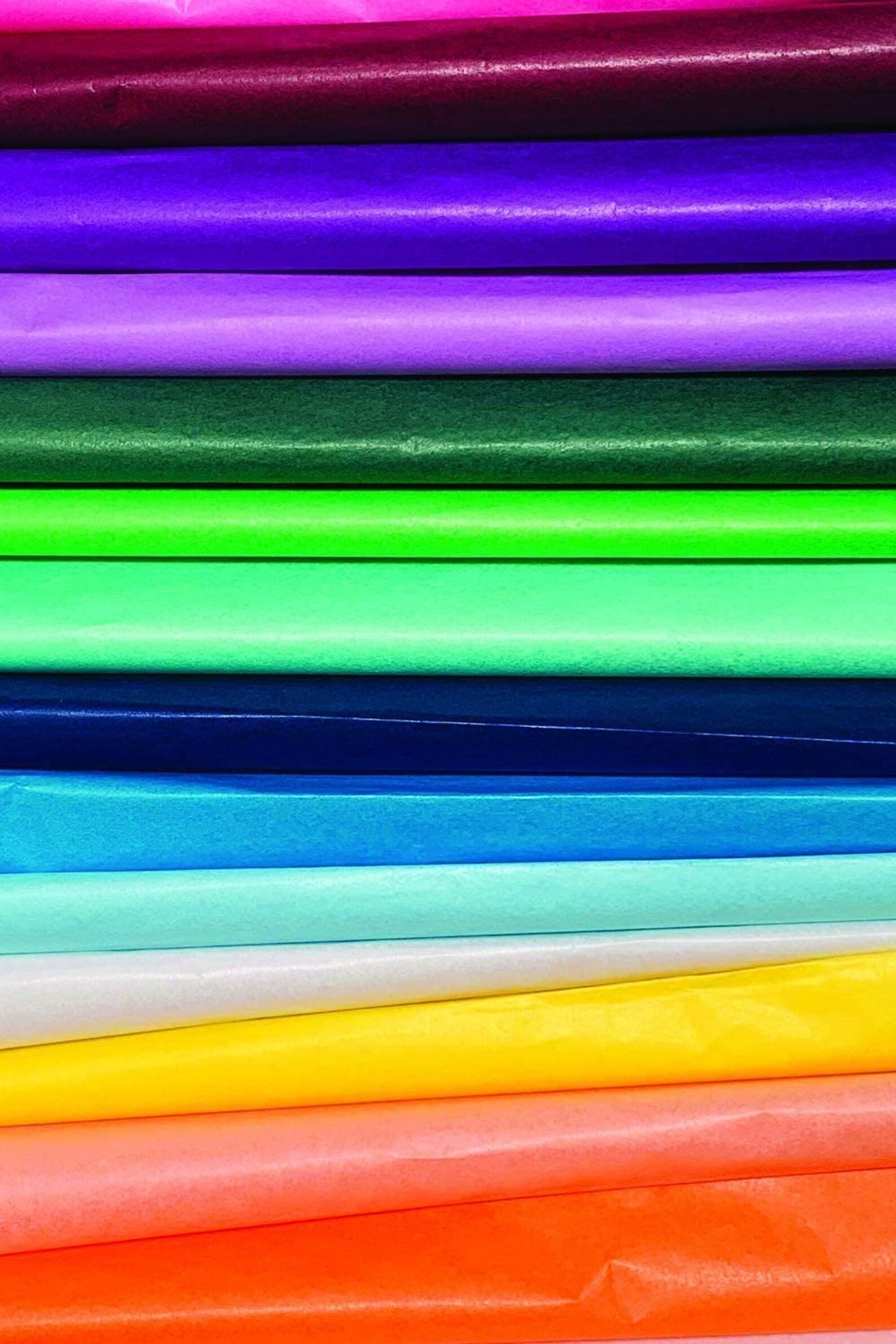 200 Sheets Tissue Paper. 20 Assorted Colors. 8 x Etsy