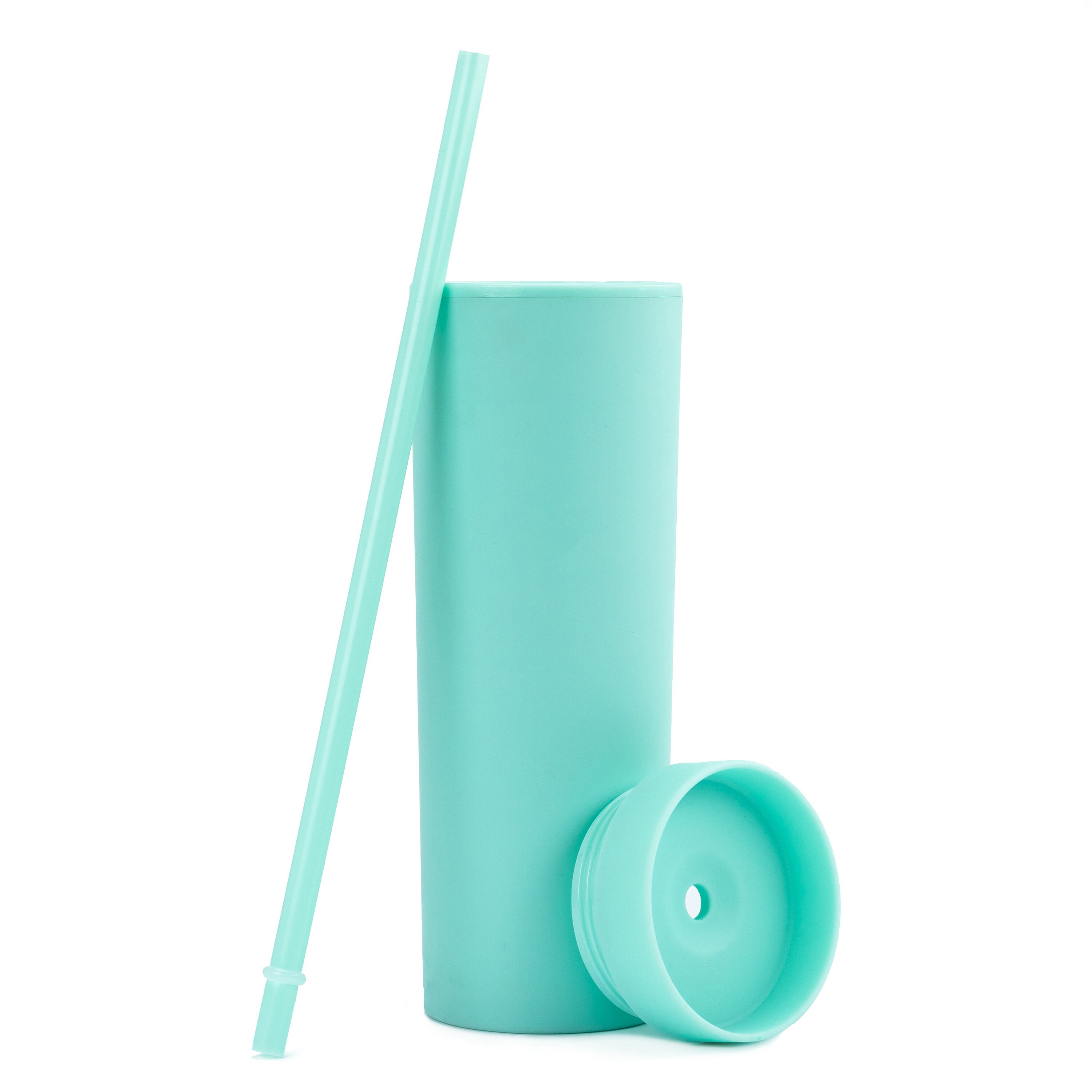 Blank Skinny Tumblers 16oz Colored Pastel Acrylic Matte Etsy