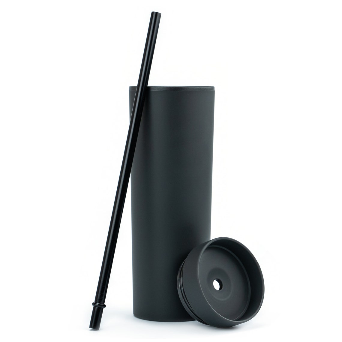 Blank Skinny Tumblers 12 Pack 16oz Colored Acrylic Matte Etsy