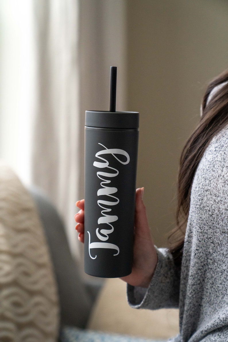 Blank Skinny Tumblers 12 Pack 16oz Colored Acrylic Matte Etsy