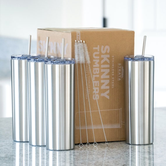 stainless steel skinny tumblers