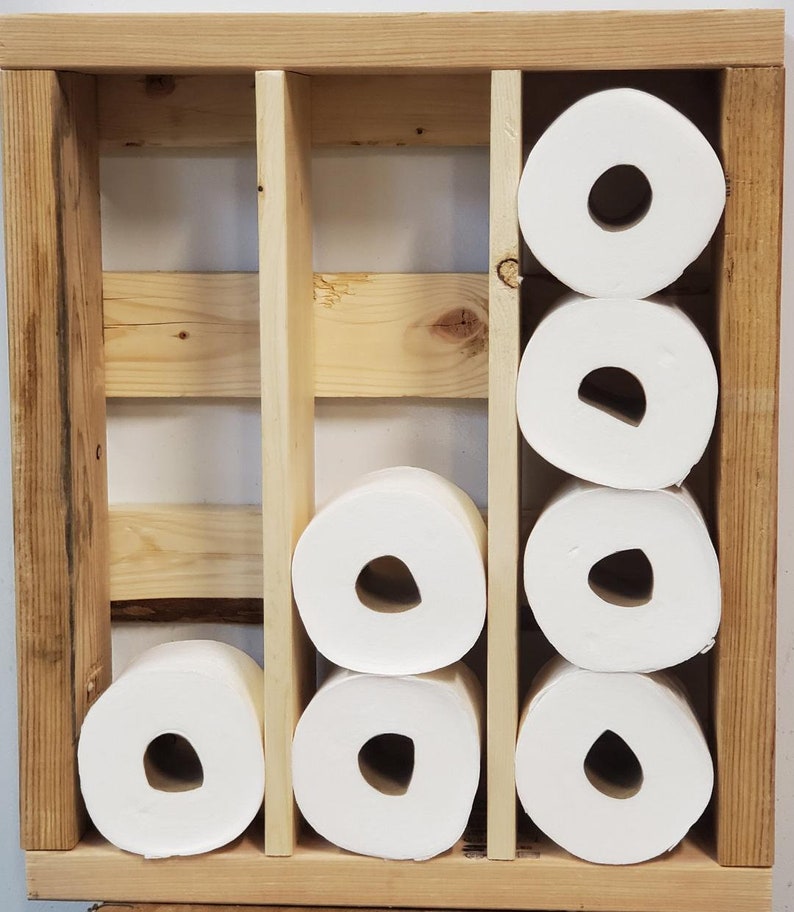 Toilet Paper Roll Organizer Etsy