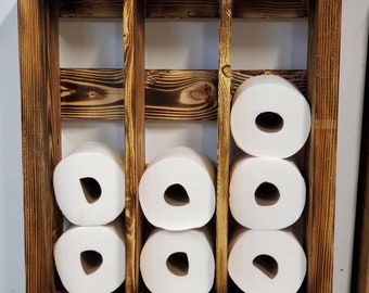 Toilet paper roll organizer
