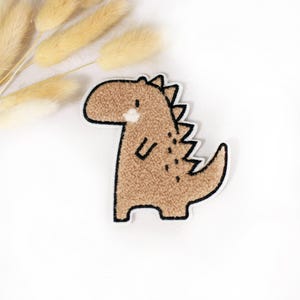 Chenille-lapp: Dino-tastic | 8,5 x 9 cm