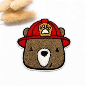 Chenille Patch: Fire-Team Bär | 11x11cm