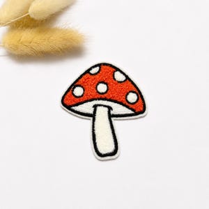MINI-Chenille Patch: Fliegenpilz | 7x6cm