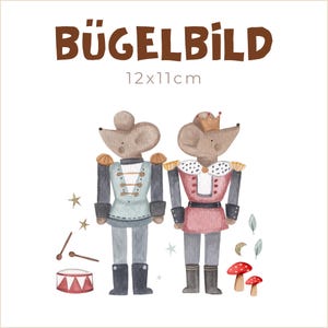 Bügelbild The Hall: Mäuse |  12x11cm