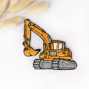 Chenille patch: Dredging Time | 11x15,5cm