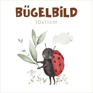 Bügelbild Mr. Ruben Ladybug | 10x11cm