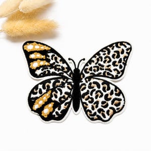 Chenille Patch: Schmetterling Leo | 10x14cm