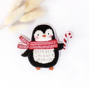 Chenille Patch: Little Penguin | 8x10cm