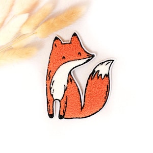 Chenille patch: Bosvos | 11x9cm