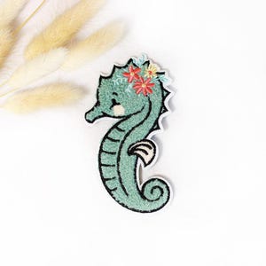 Chenille Patch: Seepferdchen | 10x6cm