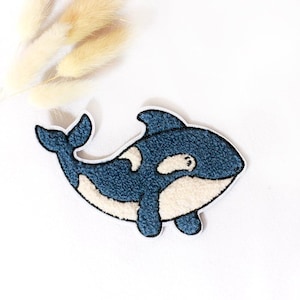 Chenille Patch: Orca | 7x11cm