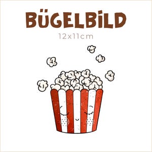 Stryktransfer popcorn | 12 x 11 cm