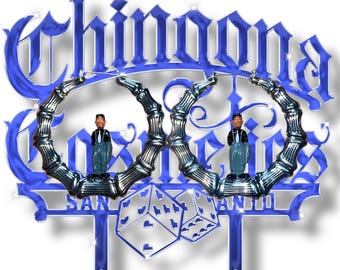 Large Silver Bamboo 'SILK' Homie Hoops