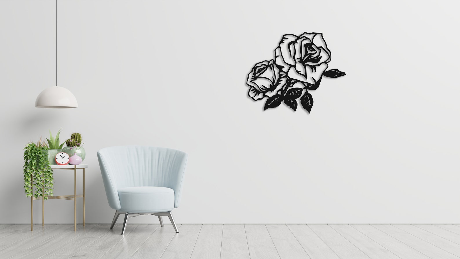 Rose Metal Decor Kitchen Wall Art Rose Wall Decor Rose Wall Etsy