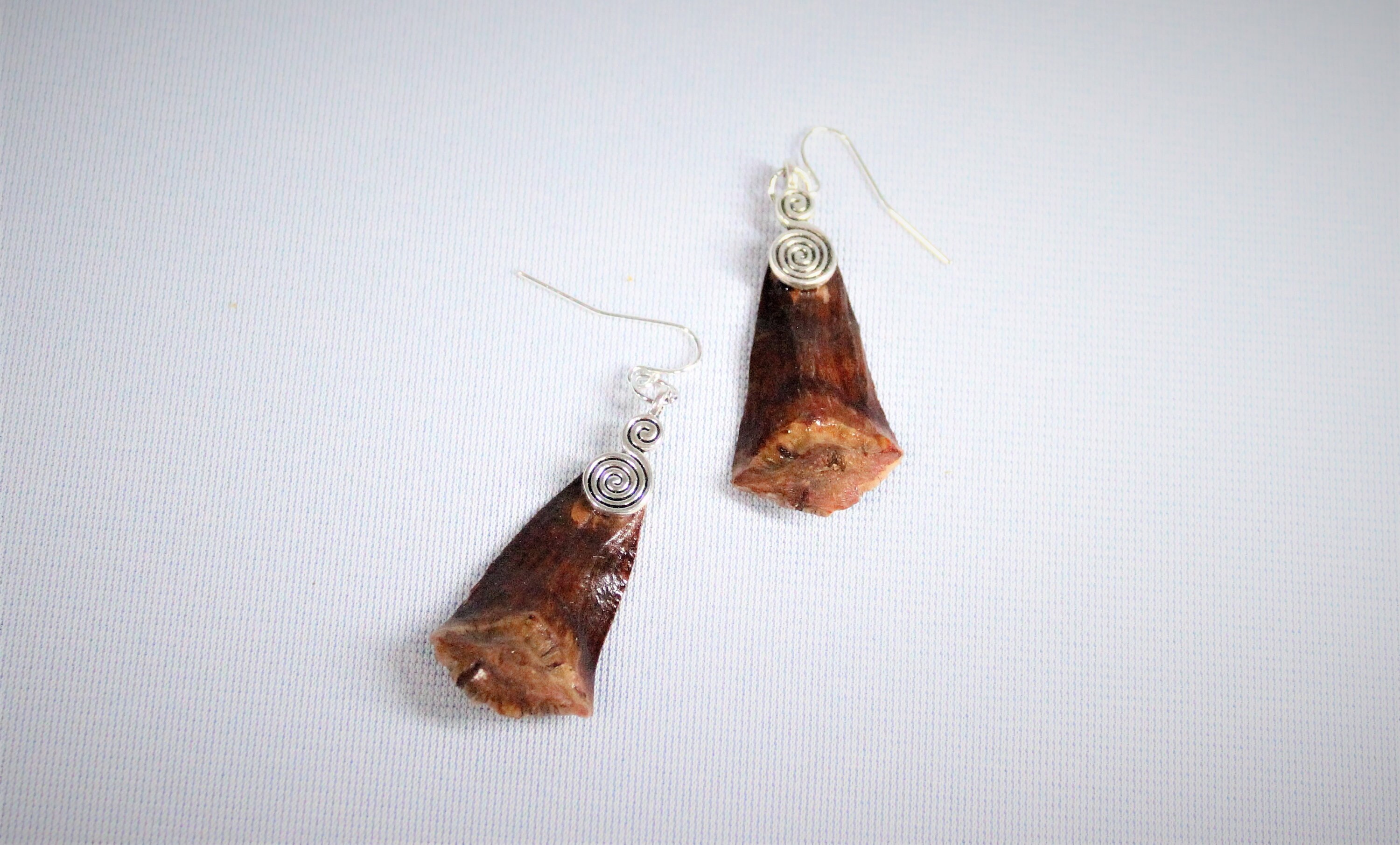 Unique Handmade Wood Jewelry Wood Earrings JK004 Etsy UK