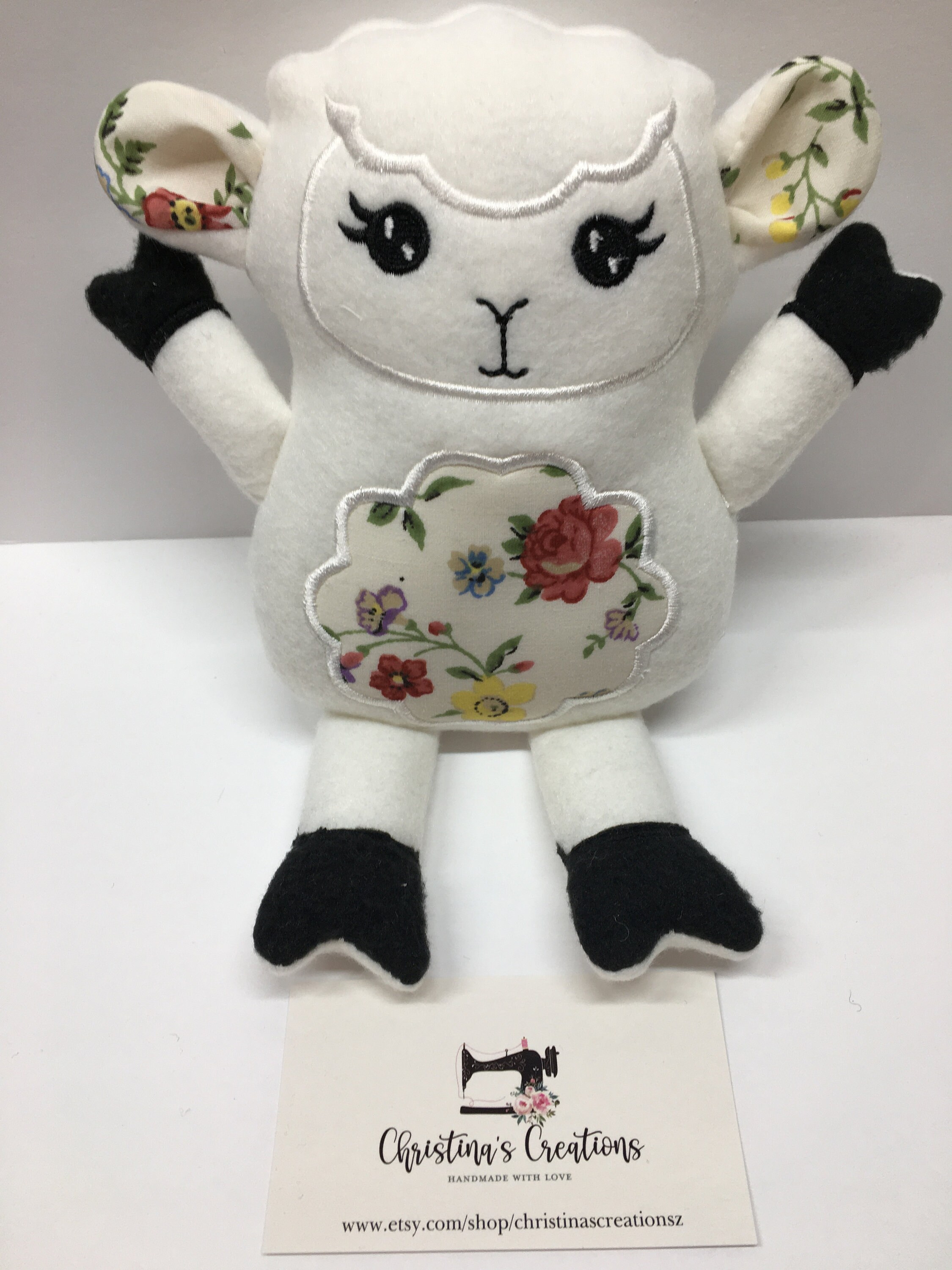 Lamb/sheep Stuffed Animal Plushie Stuffie Etsy