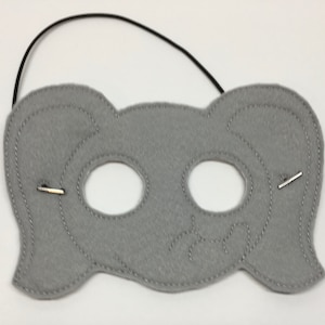 Elephant Dress Up/Pretend Play Mask Zoo Animal Costume Halloween Birthday Party Favors Felt Mask