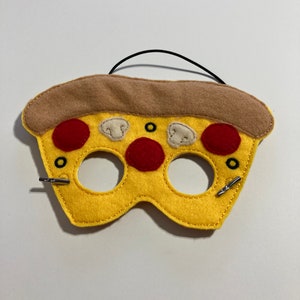 Pizza Dress Up/Pretend Play Costume Halloween Birthday Party Favors Mask Felt Mask