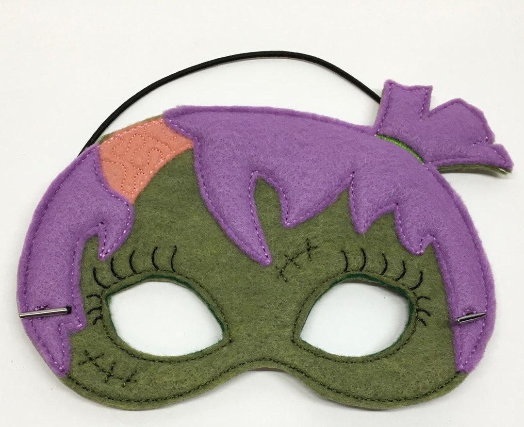 Zombie Girl Dress Up/pretend Play Mask Halloween Costume Halloween