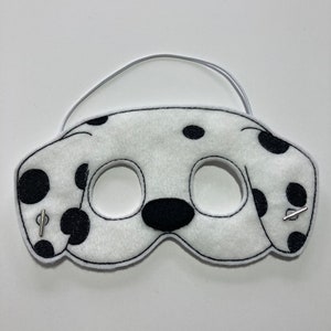 Dalmatian Dog Animal Dress Up/Pretend Play Mask Halloween Costume Halloween Birthday Party Favors Felt Mask