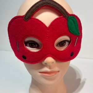 Cherry Dress Up/Pretend Play Mask Fruit Halloween Costume Birthday Party Favors Felt Mask