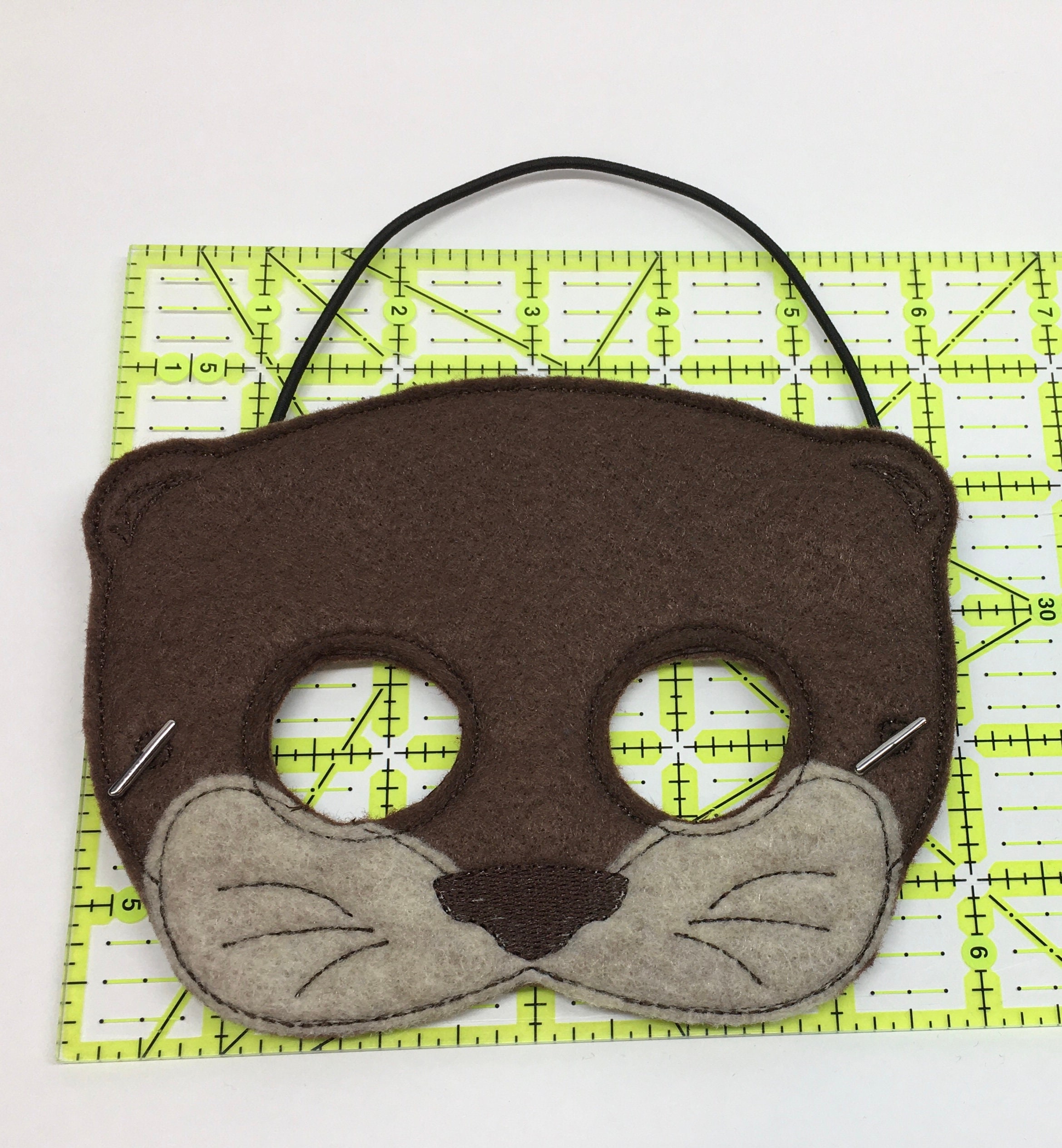 Otter Dress Up/Pretend Play Mask Halloween Costume Halloween Etsy