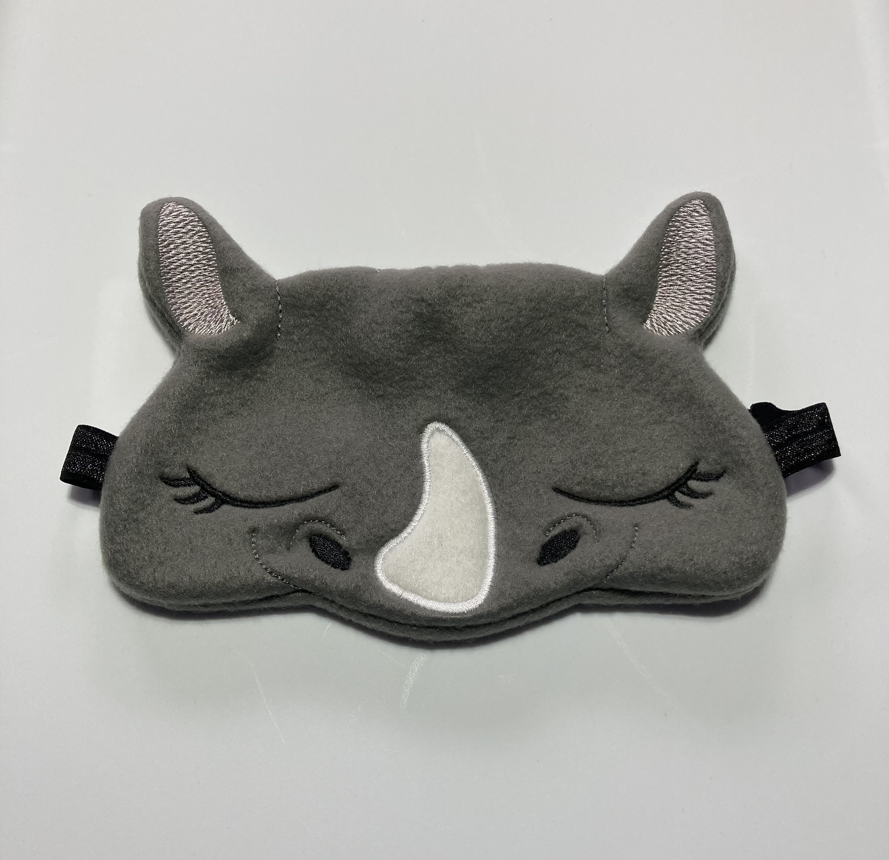 Rhino Rhinoceros Sleep Mask Beauty Pamper Blindfold Gift Etsy UK