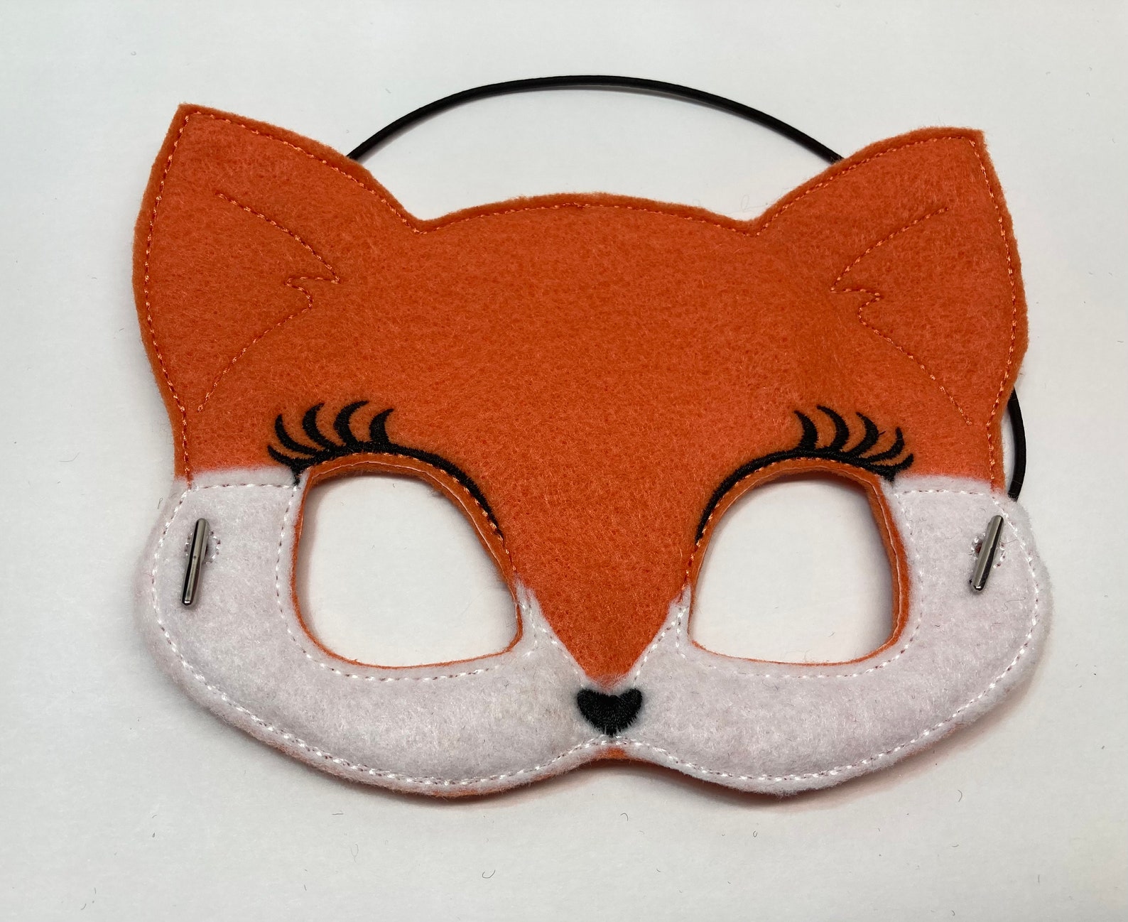 Fox Dress Up/pretend Play Mask Halloween Costume Halloween Etsy